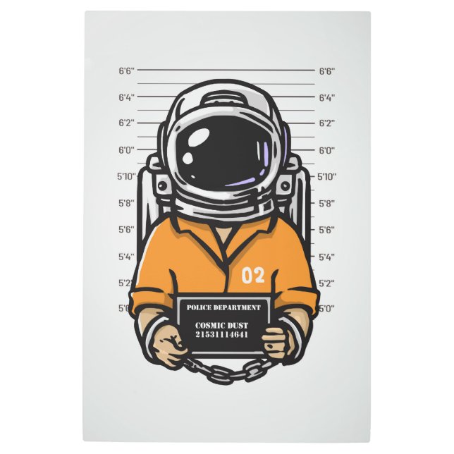 Arte mural Metalizado cósmico (Anverso)