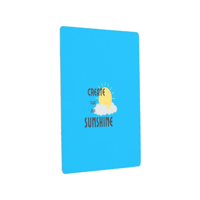 Arte mural metalizado crea tu propio sol (3/4)