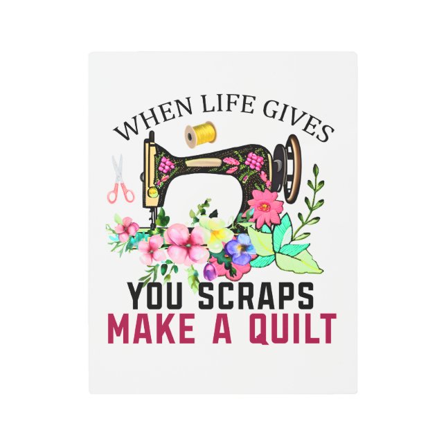 Arte mural metalizado cuando la vida te da grietas (Anverso)