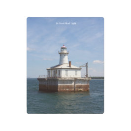 Arte mural metalizado de 14 Foot Shoal Light