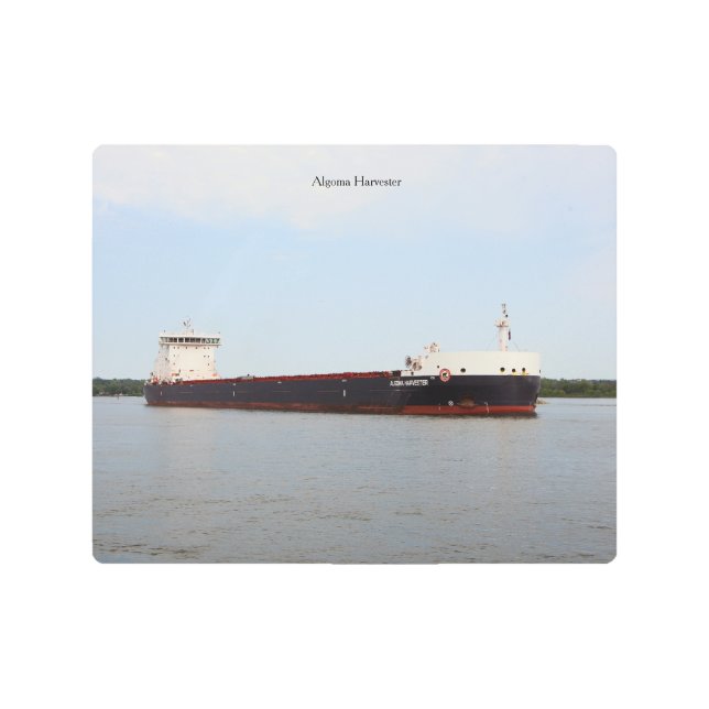 Arte mural metalizado de Algoma Harvester (Anverso)