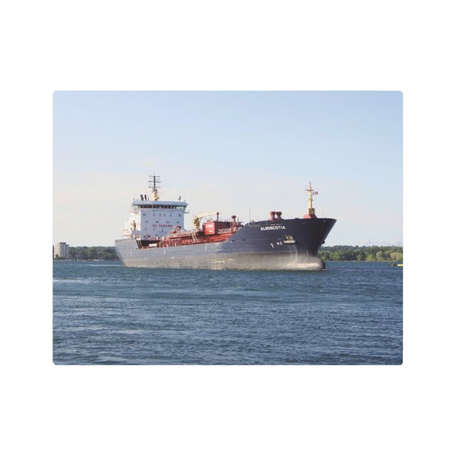 Arte mural metalizado de Algoscotia (Anverso)