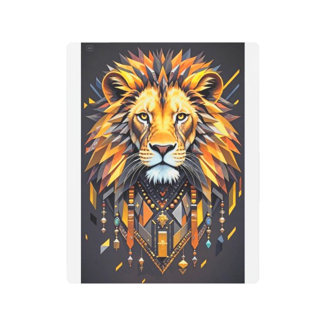 Arte mural Metalizado de arte en el Pared Forestal (Anverso)