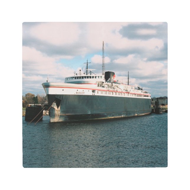 Arte mural metalizado de Badger (Anverso)