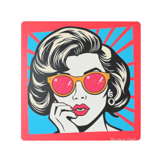 Arte mural metalizado - Decoración elegante, durad