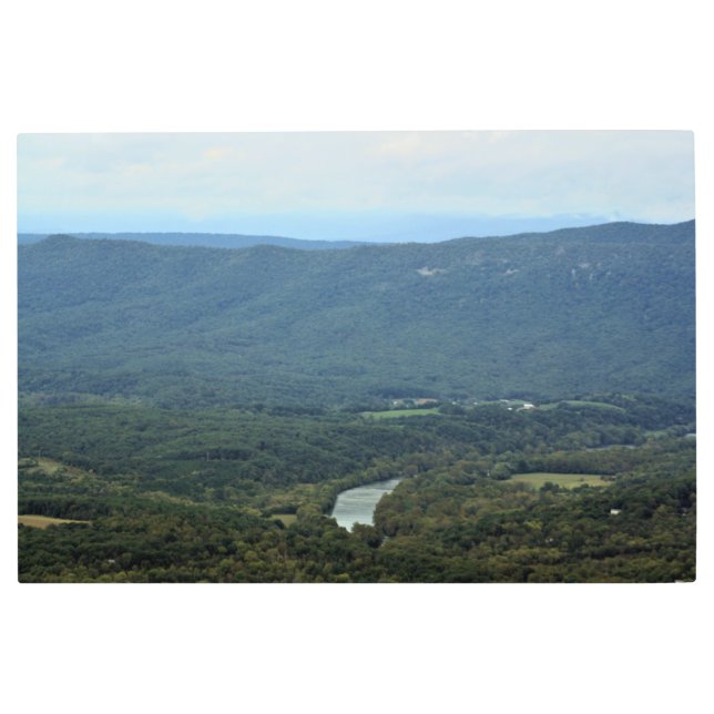 Arte mural Metalizado del río Shenandoah (Anverso)