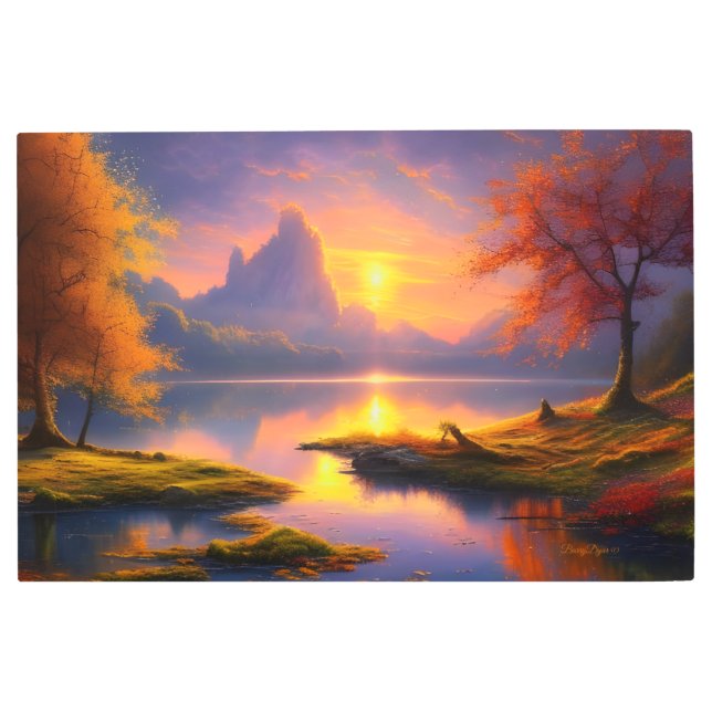 Arte mural Metalizado HD, lo mejor de la naturalez (Anverso)