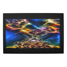 Arte mural metalizado interestelar