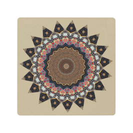 arte mural Metalizado kaleidoscopo