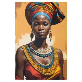 Arte mural Metalizado Queen 1