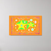 Arte mural para decoradores de interiores verde na