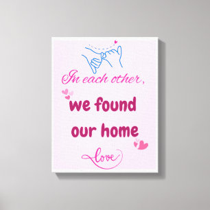 Arte mural romántico para parejas - Decoración per