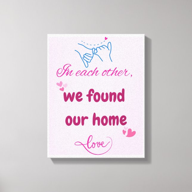 Arte mural romántico para parejas - Decoración per (Anverso)
