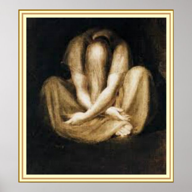 Arte mural -"Silencio" por Henry Fuseli (Frente)