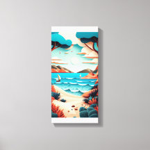 Arte natural de lienzo