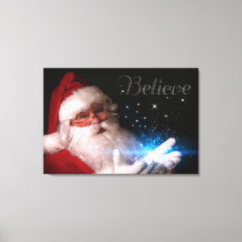 Arte Navidad de Santa Believe
