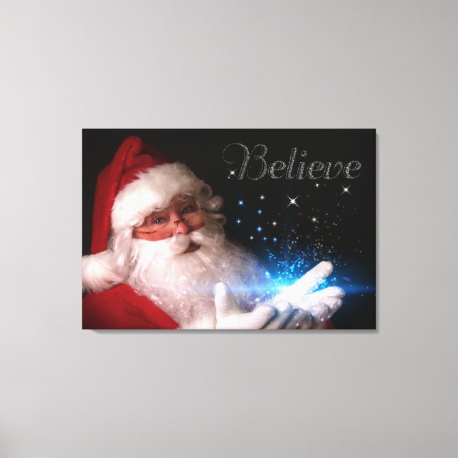 Arte Navidad de Santa Believe (Anverso)