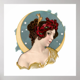Arte Nouveau Antiguo 1902 Dreamland