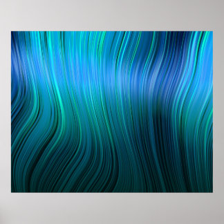 Arte Orgánico Molten Plastic Soft Strands Blue Hue