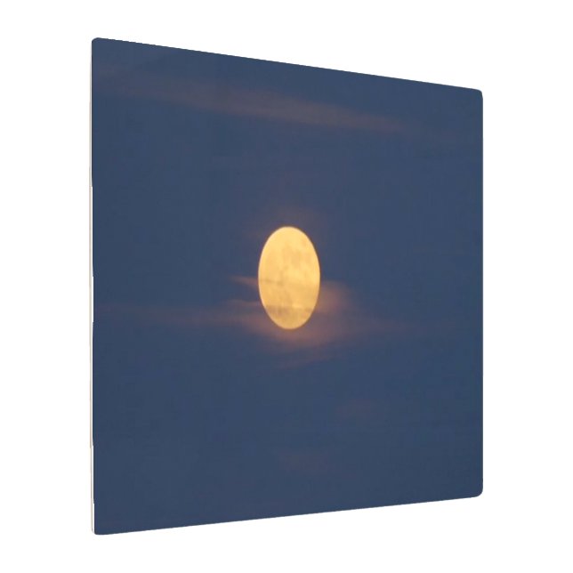 Arte Original Acuarela Luz de Luna Romántica (Angulado)