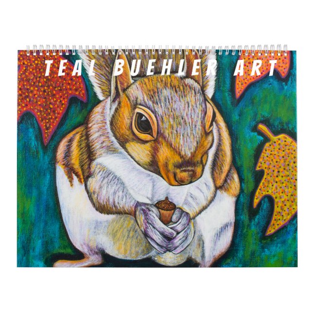 Arte original - calendario de los animales y de (Tapa)