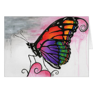 Arte original de la fantasía de la mariposa de