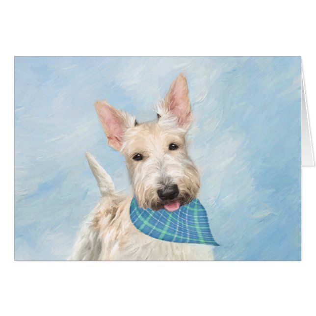 Arte original de pintura de perros de cerdo de Whe (Anverso (Horizontal))