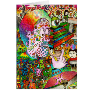 Arte original del "accidente de Caída-Pensamiento"