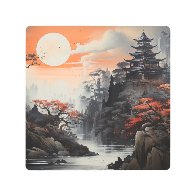 Arte paisajístico asiático (Anverso)