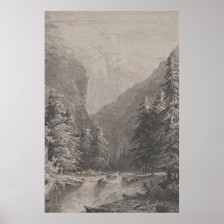 Arte paisajístico de los Alpes suizos de Suiza