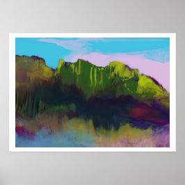 Arte paisajístico de Robbin-egg-blue-sky