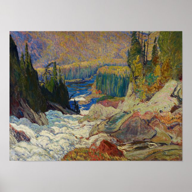 Arte paisajístico del Canadá de la época J. E. H.  (Frente)