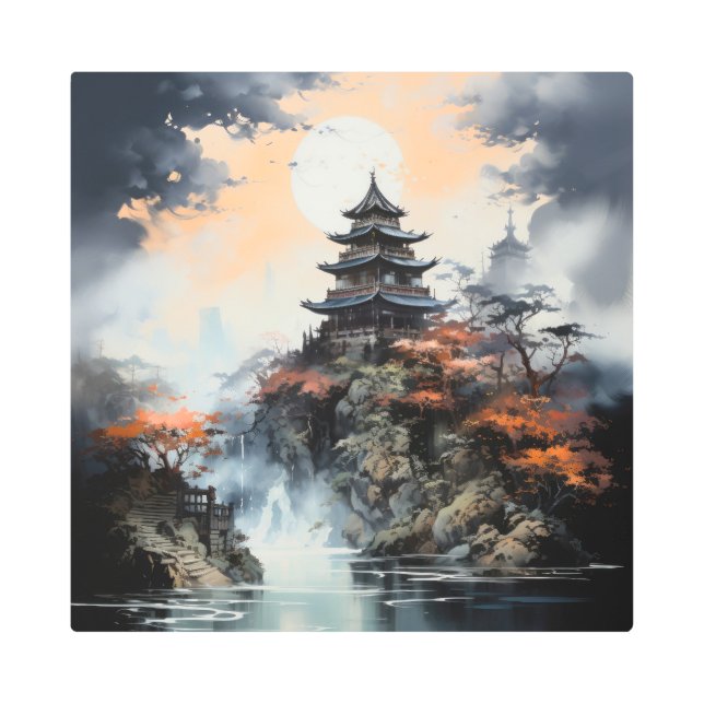 Arte paisajístico japonés (Anverso)