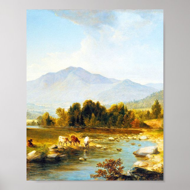 Arte paisajístico por Asher Brown Durand (Frente)