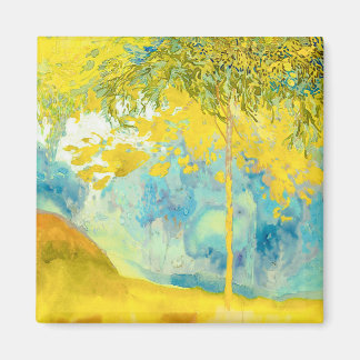 Arte paisajístico sobre imanes