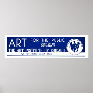 Arte para el público - poster de WPA -