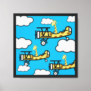 Arte para guardería de piloto animal