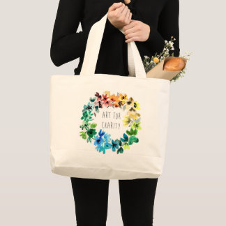 arte para la bolsa de asas de la caridad