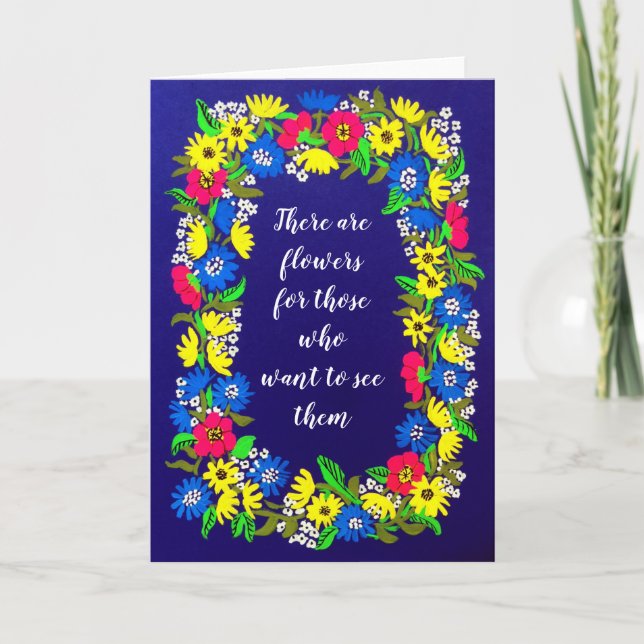 arte para la tarjeta de felicitación de la caridad (Anverso)