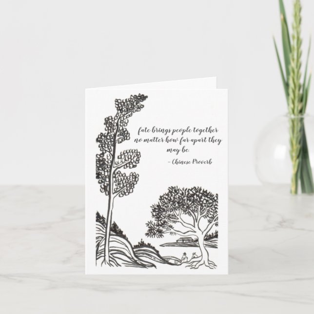 arte para la tarjeta de felicitación de la caridad (Anverso)