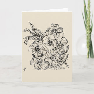 arte para la tarjeta de felicitación de la caridad