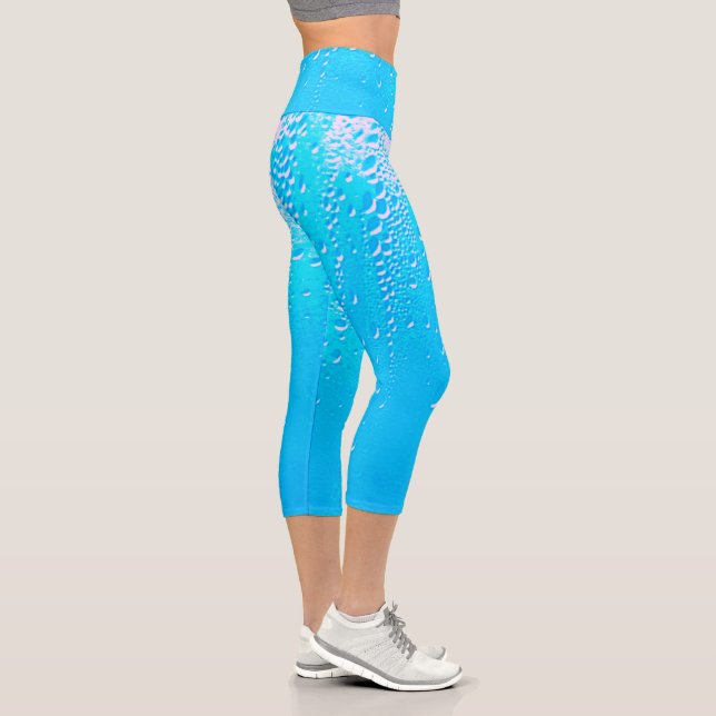 Arte para Oceans Aqua Capri Leggings (Derecha)