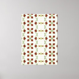 Arte Pared De Diseñador Con Acentos De Rojo