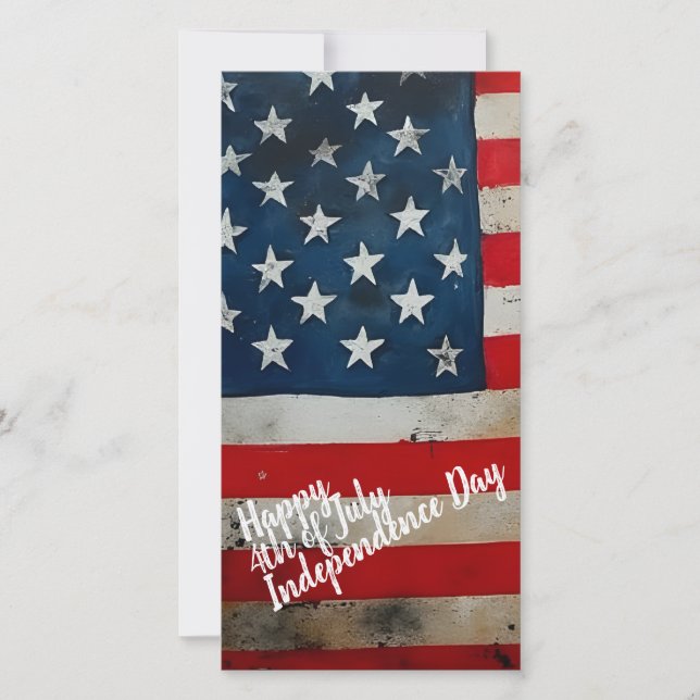 Arte patriótico 4 de julio Día de la Independencia (Anverso)