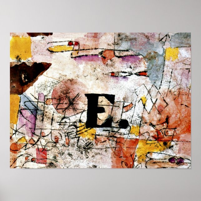 Arte Paul Klee - Waterfowl - Duck, 1919 (Frente)