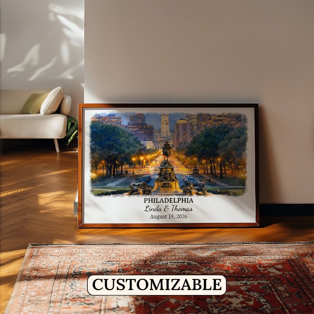 Arte personalizado de Philadelphia, Póster de Pens (Subido por el creador)