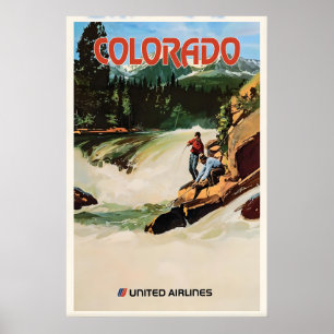 Arte personalizado de póster de viaje vintage de C