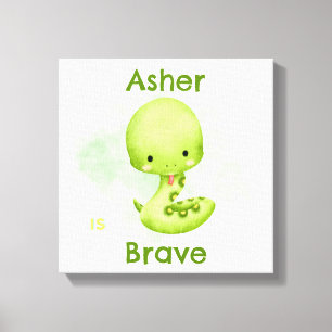 Arte personalizado para habitación de niños con af