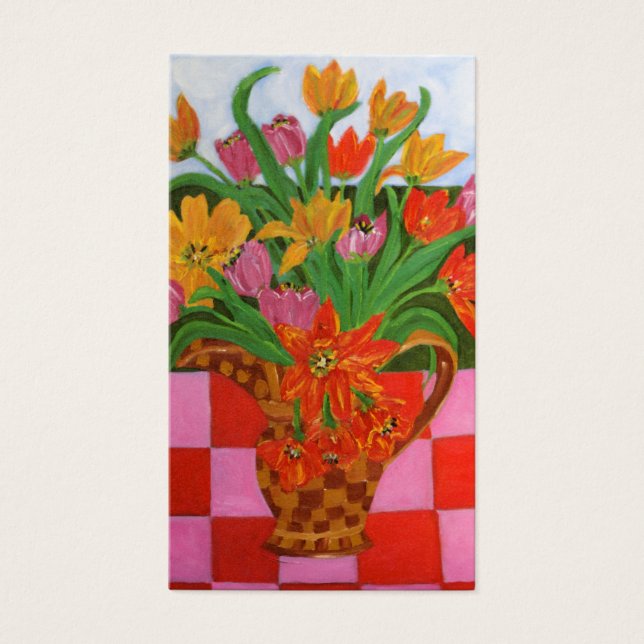 Arte picnic de Tulip por Susan Payne-Trutna (Frente)