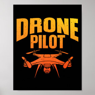 Arte Piloto De Drones Para Hombres Mujeres Entusia